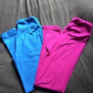 Tween size LuLaRoe leggings 2 pack